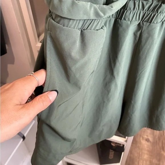 CALIA olive green athletic romper size L - Picture 4 of 4